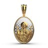 Ладанка золота Ікона Божої Матері 17122400
