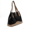 Жіноча Італійська сумка Ripani з натуральної гладкої шкіри коричневого кольору