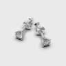 Сережки у білому золоті, з діамантами 348841121