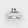 Каблучка у білому золоті, з діамантом 248061121