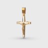 Хрест «Розп’яття» у комбінованому золоті 149171300