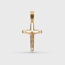 Хрест «Розп’яття» у комбінованому золоті 149171300