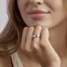 Обручальное кольцо из комбинированного золота 223892400