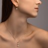 Колье из желтого золота с бриллиантами 723013121