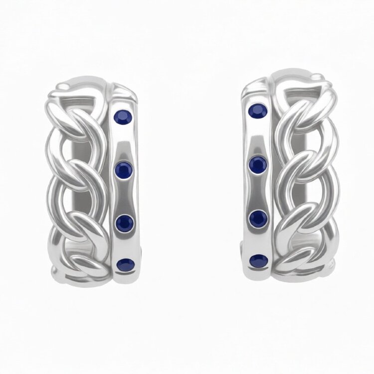 Серьги Roberto Bravo Diamond Love с бриллиантами