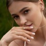 Колье из комбинированного золота с бриллиантами 734801121