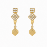Сережки Qube із сапфірами QCE000025-01