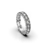 Перстень з білого золота, з діамантами 242161121