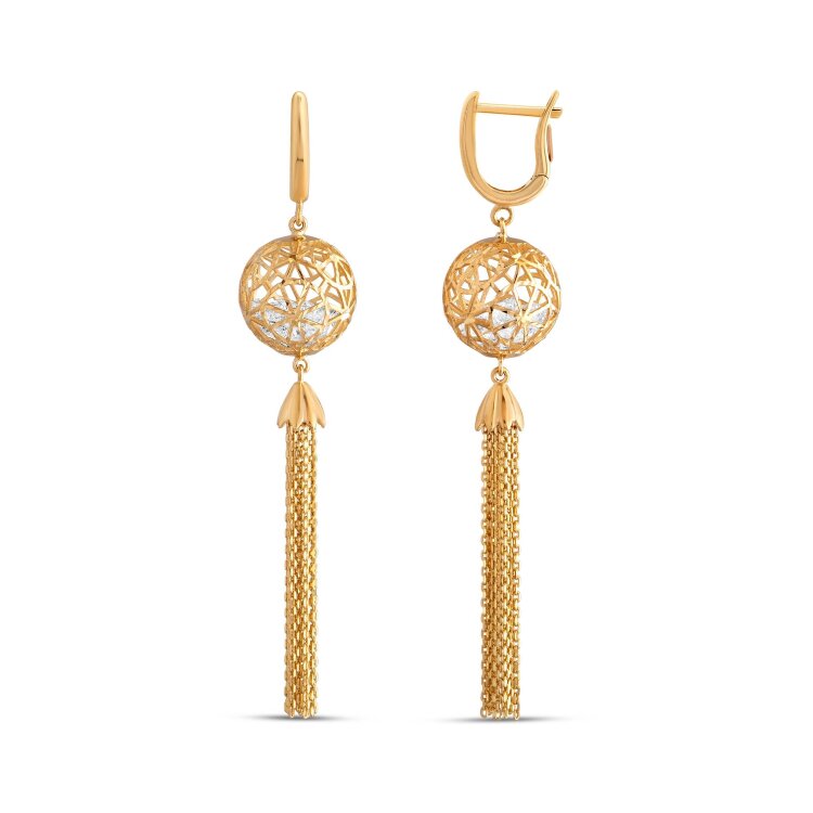 Сережки Bigo з фіанітами BGE000002-01