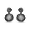Сережки Hedgehog з фіанітами KRHE0002-CZ
