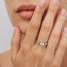 Кольцо из белого золота с бриллиантом 26691121.