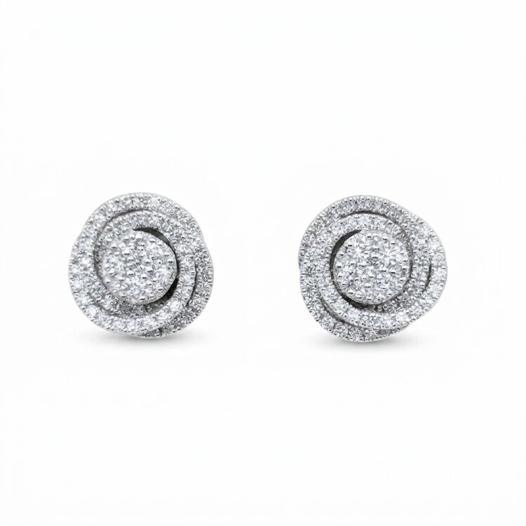 Сережки Diamond Love з діамантами HP27388 Сережки Diamond Love з діамантами HP27388