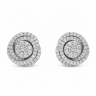 Сережки Diamond Love з діамантами HP27388