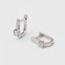 Серьги из белого золота с бриллиантами 312171121
