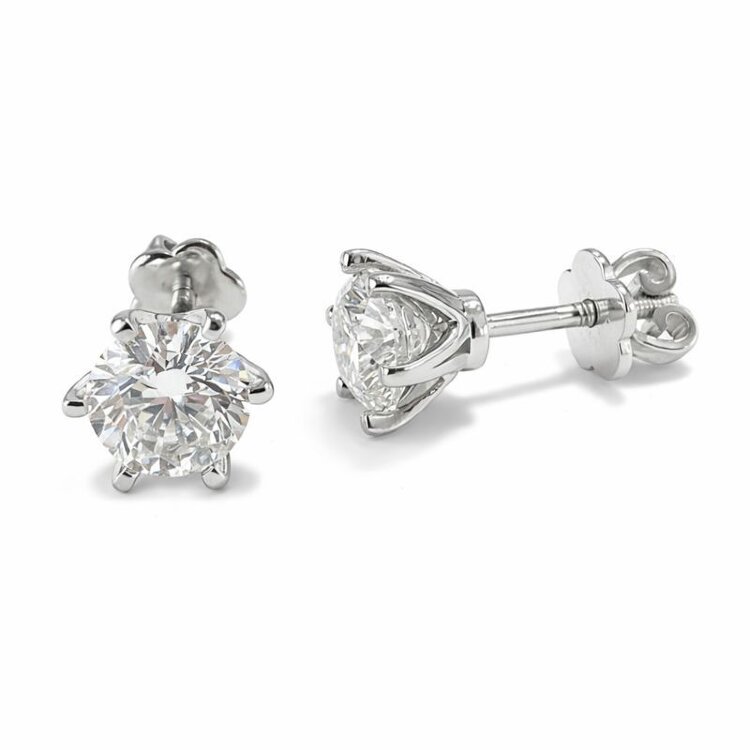 Сережки Diamond Love з діамантами 2Ct HP28824