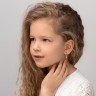 Серьги «Ракушки» из комбинированного золота 317232400
