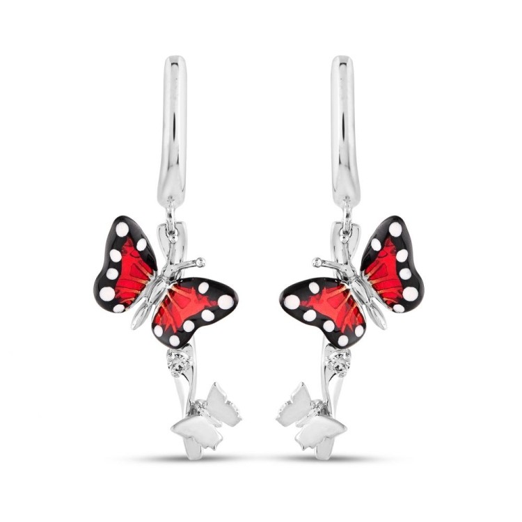 Серьги Roberto Bravo Monarch Butterfly MBXE0023-CZ