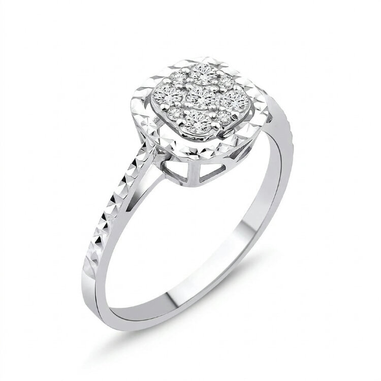 Каблучка Diamond Love з діамантами HP29896