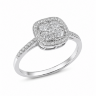 Каблучка Diamond Love з діамантами HP29299