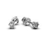 Серьги из белого золота с бриллиантами 331641121