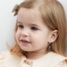 Серьги из белого золота с бриллиантами 310831121