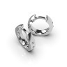 Серьги из белого золота с бриллиантами 310831121