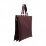 Женская сумка для ноутбука из натуральной кожи бордового цвета Facebag