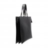 Женская сумка для ноутбука из натуральной кожи черного цвета Facebag