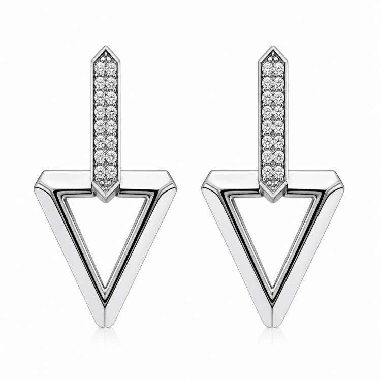 Серьги Roberto Bravo Diamond Love с бриллиантами
