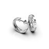 Серьги «Вышиванки» из белого золота 338661100