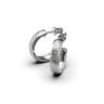 Серьги «Вышиванки» из белого золота 338661100