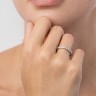 Обручальное кольцо из белого золота 27231121