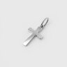 Хрестик з білого золота 110901100 Хрестик з білого золота 110901100