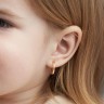 Серьги из красного золота 326232400