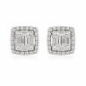 Сережки Diamond Love з діамантами HP21158
