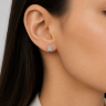 Сережки Diamond Love з діамантами HP21158