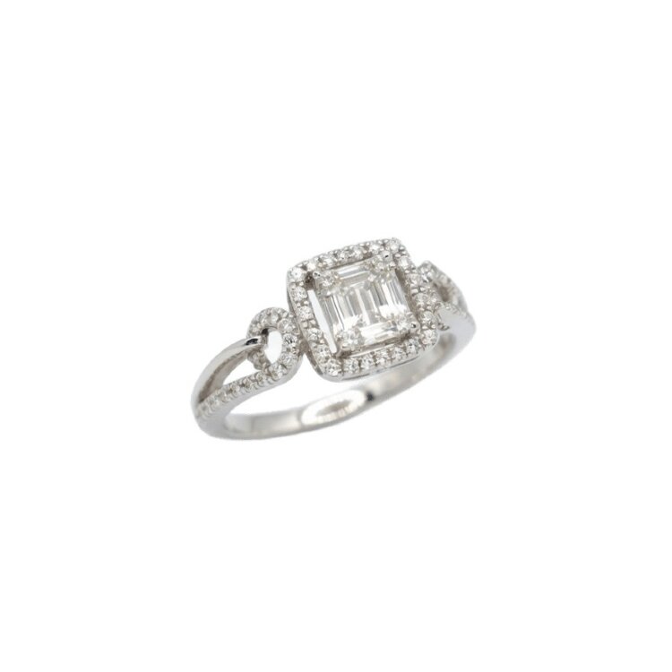 Каблучка Diamond Love з діамантами HP21156