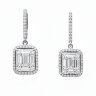 Сережки Diamond Love з діамантами HP20080