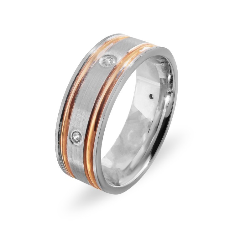 Обручка Amore Infinito з діамантами RBD1418