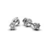 Серьги из белого золота с бриллиантами 331671121