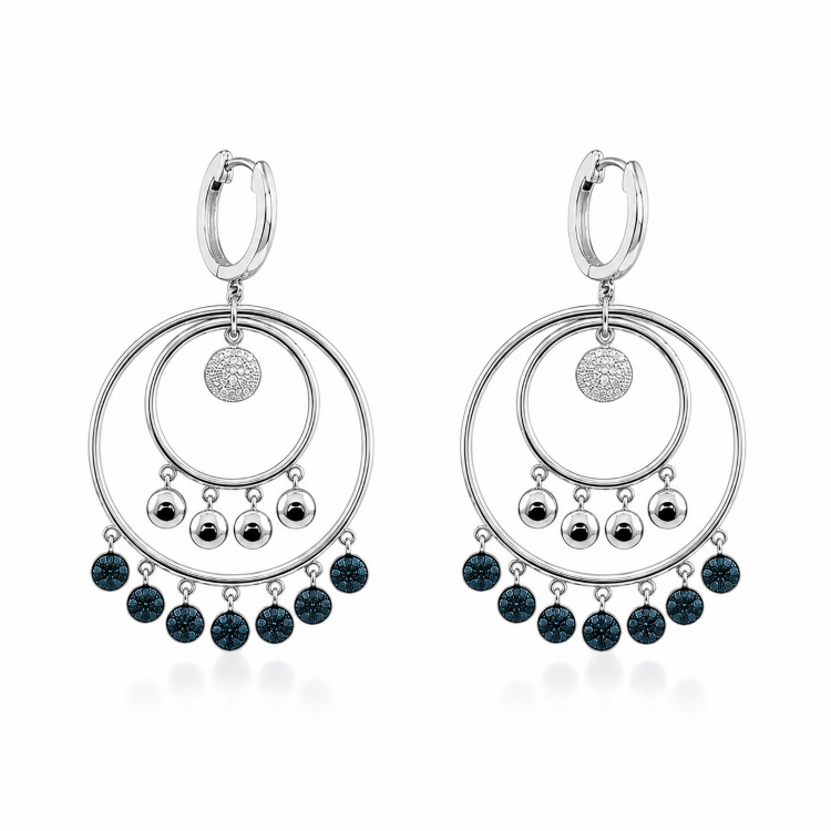 Сережки Naviblue з діамантами AKP0946-W