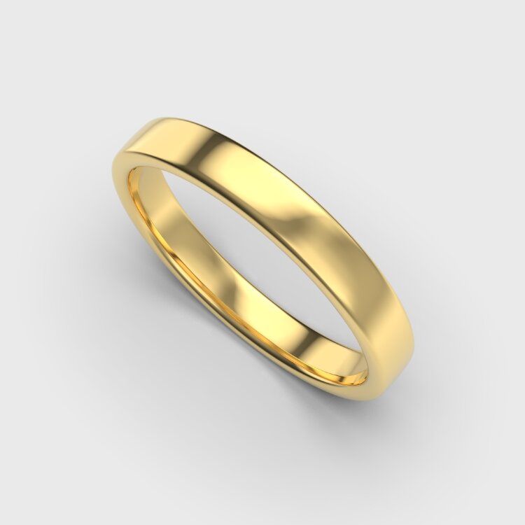 Обручка у жовтому золоті 247651600