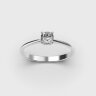 Каблучка у білому золоті, з діамантом 248701121