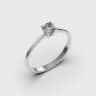 Каблучка у білому золоті, з діамантом 248701121