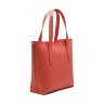 Жіноча сумка з натуральної гладкої шкіри рожевого кольору Facebag