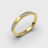 Обручка у жовтому золоті, з діамантами 247671621
