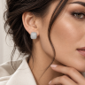 Сережки Rainbow з фіанітами DM4281E Сережки Rainbow з фіанітами DM4281E
