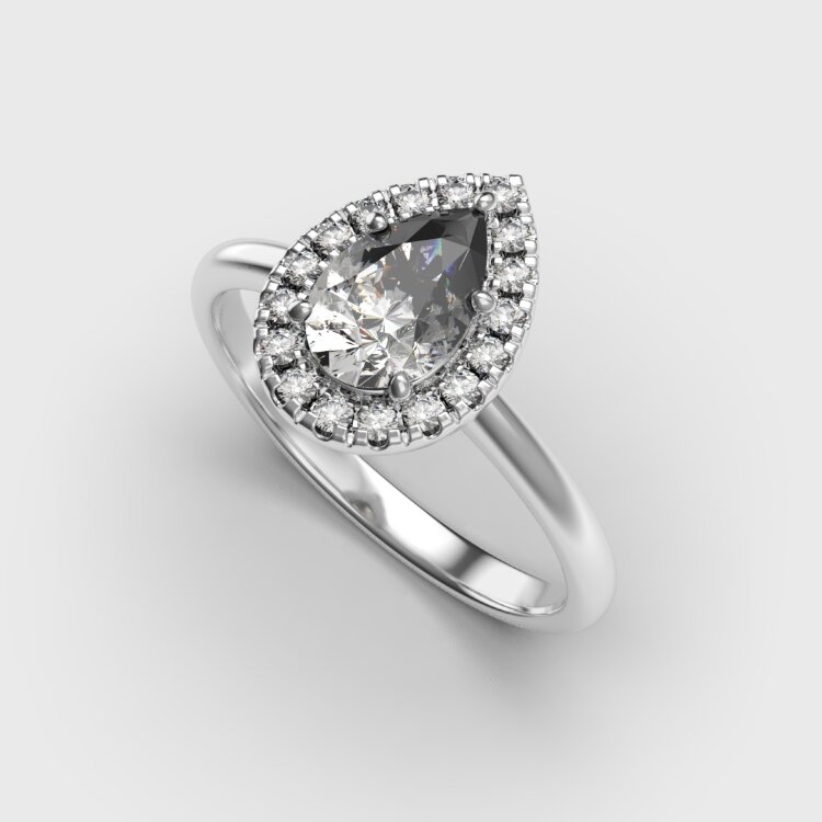 Каблучка у білому золоті, з діамантами 248781121