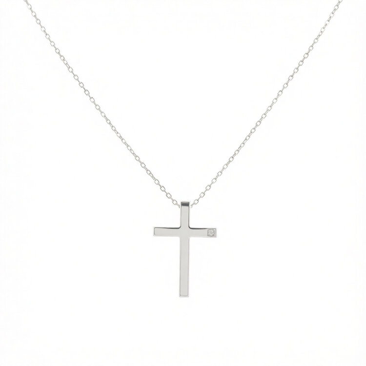 Крест Roberto Bravo Diamond Love с бриллиантом Крест Roberto Bravo Diamond Love с бриллиантом