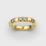 Обручка у жовтому золоті, з діамантами 247551621